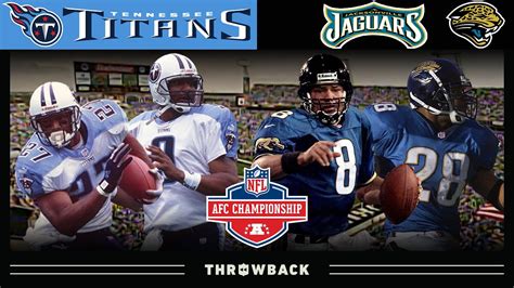 3rd Time is Not the Charm! (Titans vs. Jaguars 1999, AFC Championship ...