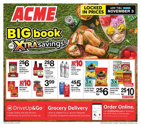 Acme Current weekly ad 10/07 - 11/03/2022