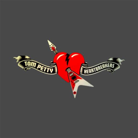 Tom Petty & The Heartbreakers logo - Tom Petty - T-Shirt | TeePublic