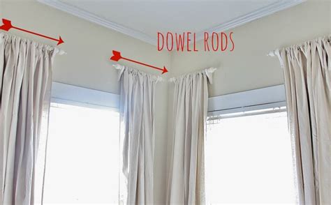 20 Inexpensive DIY Curtain Rods That Anyone Can Make