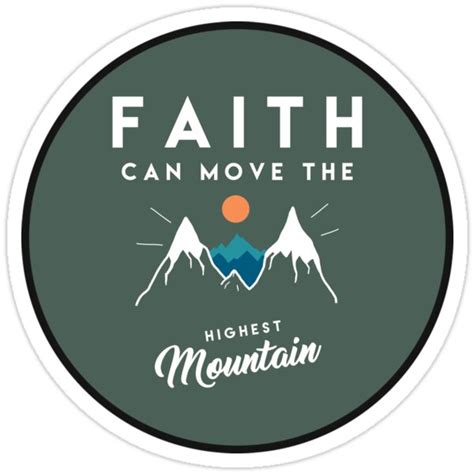 "Faith Quote" Stickers by Bethel Store | Redbubble