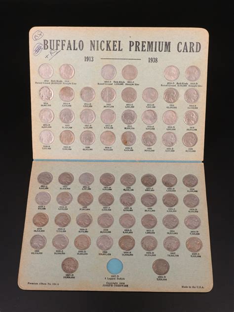 Complete Buffalo Nickel Set | EBTH