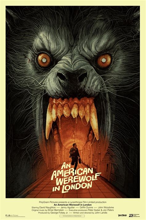 Exclusive: AN AMERICAN WEREWOLF IN LONDON Gets a New Vice Press Print