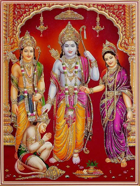 Ram Darbar - Glitter Poster | Happy ram navami, Wishes images, Shree ram images