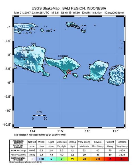 Bali earthquake: Terrified people run into streets as tremor hits ...