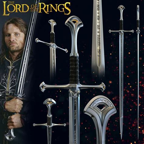 STL file ARAGORN SWORD ANDURIL - LORD OF THE RINGS 🗡️・3D printer model ...