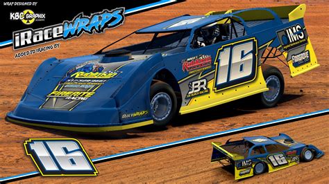 Joe Burch - Dirt Late Model from iRaceWraps by Michael E. - Trading Paints