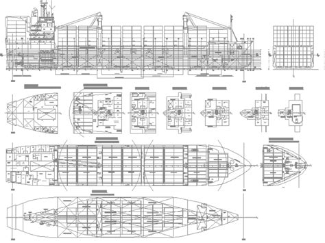 Container Ship Diagram