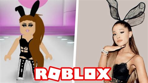 ARIANA GRANDE NO ROBLOX - YouTube