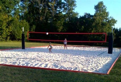 35 of The Best Backyard Court Ideas: #27 is Pretty Cool! | Volleyball ...