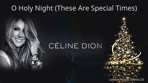 O Holy Night 2019 - Celine Dion - YouTube