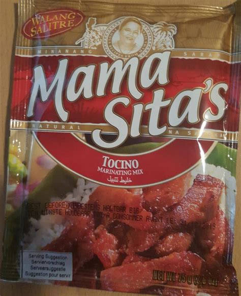 Tocino Marinade Mix Mama Sita 75g | CLT Enterprise