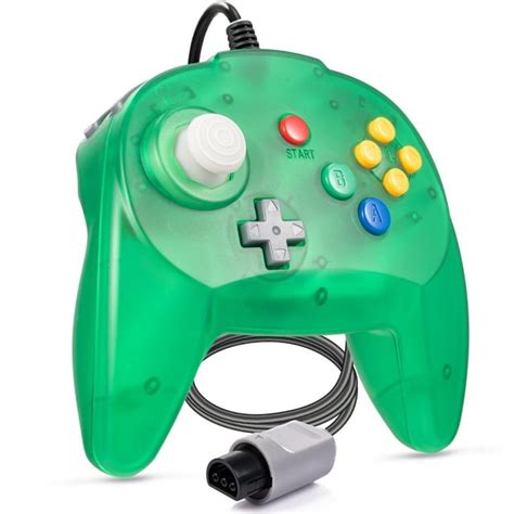 Miadore N64 Mini Controller, Retro Wired Mini N64 Controller Gamepad ...