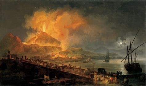 Pierre-Jacques Volaire, Eruption of Mount Vesuvius 1771 Nagasaki ...