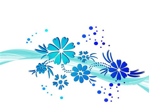 Blue Flowers Backgrounds - Wallpaper Cave