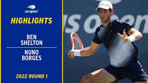 Ben Shelton vs. Nuno Borges Highlights | 2022 US Open Round 1 - Win Big Sports