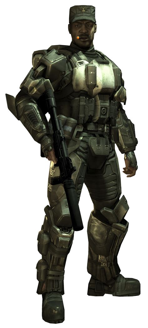 Image - Halo3 ODST Sgt. Johnson.png | Halo Nation | FANDOM powered by Wikia