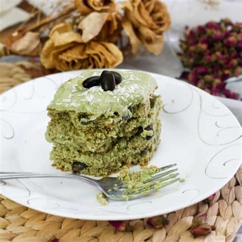 Heavenly Healthy Matcha Green Tea Cake • The Healthy Foodie