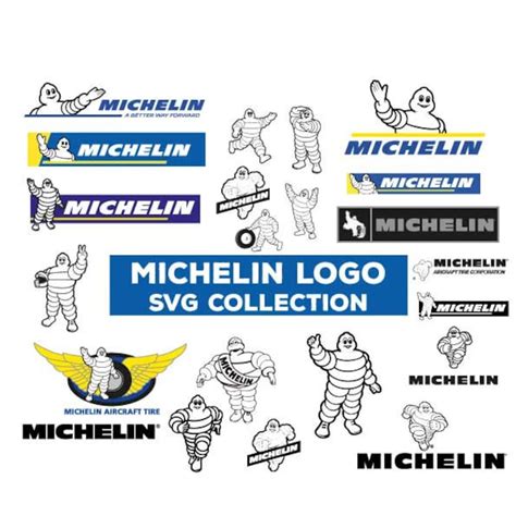 Michelin Logo Bundle SVG - Etsy