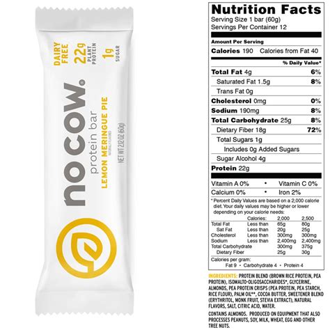 No Cow Plant Based Vegan Protein Bar | Best Protein Bars - Vegan Black ...