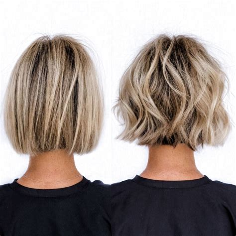 Hottest Totally Free From soft blunt to textured bob in about 10 min From soft blunt to textured ...