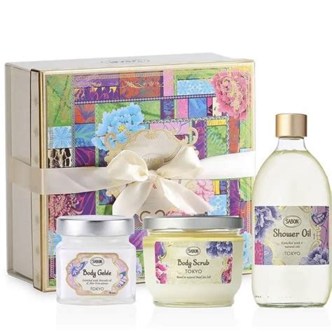 印象のデザイン SABON TOKYO BOX入り東京セレブレーションギフト3点セット asakusa.sub.jp