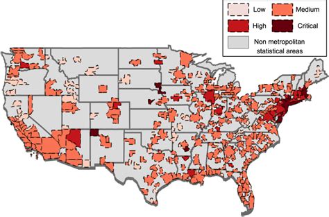 COVID-19 incidence map COVID-19 Incidence map of 380 metropolitan ...