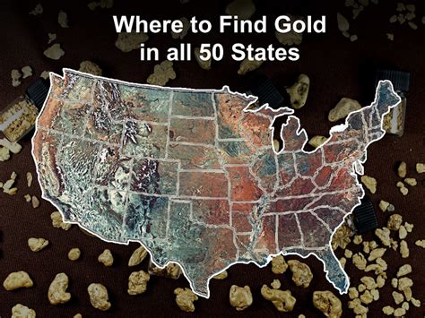 Gold Prospecting in The USA – Where to Find Gold in all 50 States ...