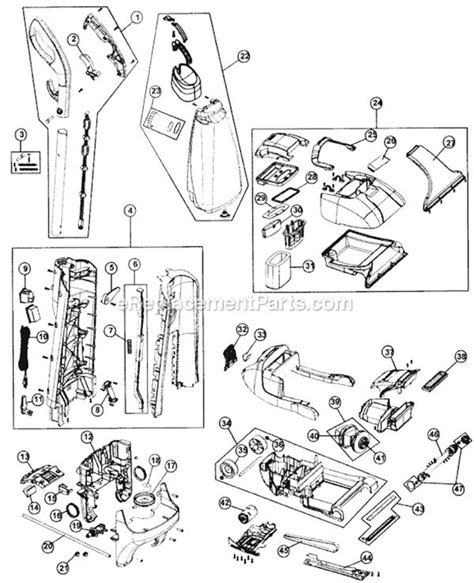 Hoover Powerdash Pet Parts Diagram