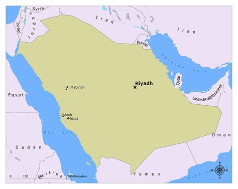 What is the Capital of Saudi Arabia? | Mappr