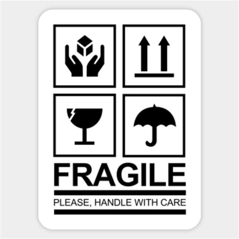 Fragile - Fragile - Sticker | TeePublic