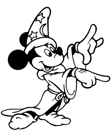 Disney Fantasia Coloring Page - Free Printable Coloring Pages for Kids