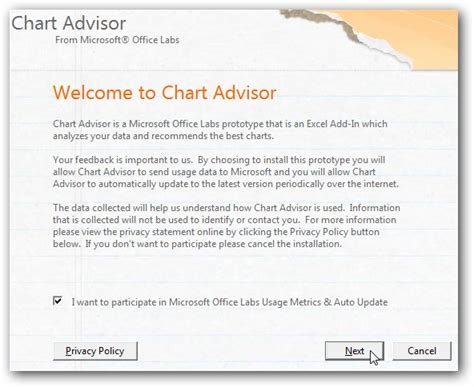 Create Charts in Excel 2007 the Easy Way with Chart Advisor