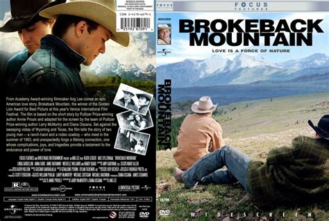 Brokeback Mountain - Movie DVD Custom Covers - 349Brokeback Mountain ...