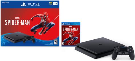 PlayStation 4 Slim 1TB Console - Marvel's Spider-Man Bundle