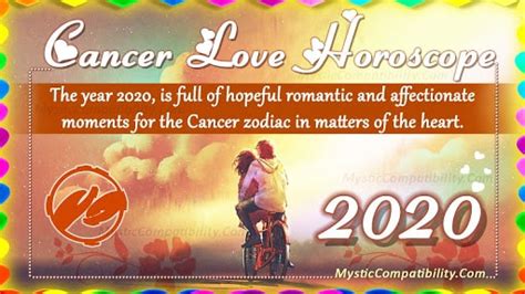 Cancer Love Horoscope 2020 - Love & Relationship Predictions