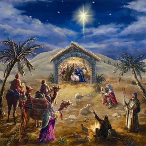 In Luke 2 Jesus Christ was born in a manger in Bethlehem. Mary and ...