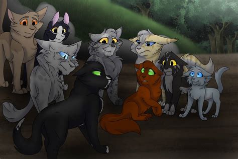 Medicine Cat Meeting! by FrostedSketch13 on DeviantArt