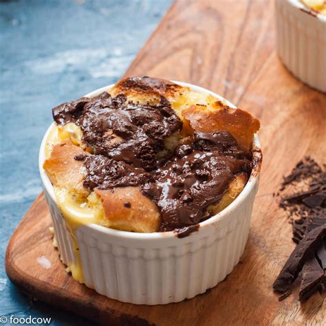 15 minute Chocolate Bread Pudding - Easy to make Chocolate Dessert