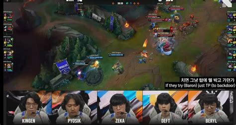 라그나르 on Twitter: "@LoLContextChan Btw, Deft's Ezreal backdoor call came from BeryL too. https ...