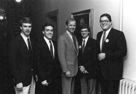 College Democrats with Joe Biden, 1989 | Dickinson College