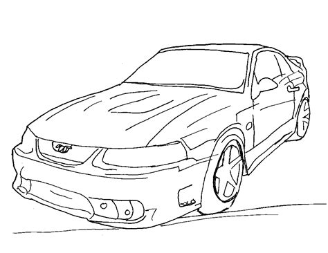 Free Printable Mustang Coloring Pages For Kids