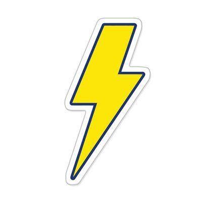 Yellow Lightning Bolt Logo - LogoDix