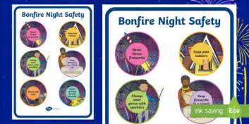 Fireworks (Bonfire) Night Safety Posters