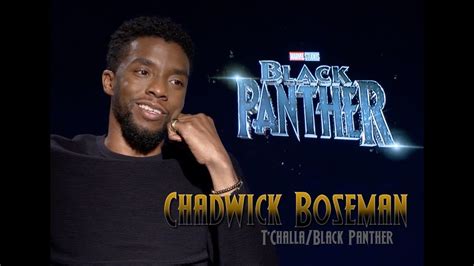 BLACK PANTHER - Interviews - YouTube