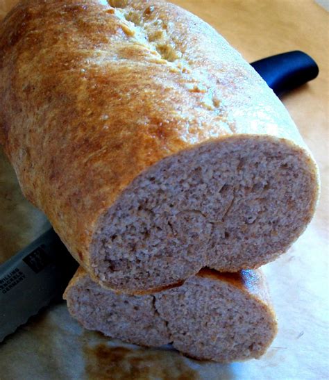 Cooking with Cristine: CIA Homeschool: Batard (Whole Wheat Lean Dough)