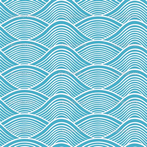 14 Wave Pattern Vector Images - Seamless Ocean Wave Pattern, Ocean Waves Pattern and Ocean Waves ...