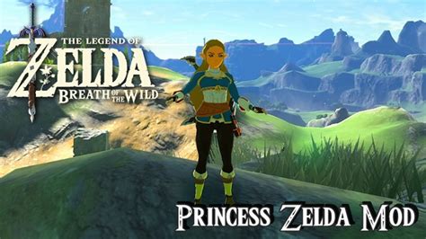 [Video] Princess Zelda As A Playable Character In Zelda: Breath Of The ...