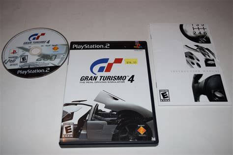 Gran Turismo 4 Sony Playstation 2 PS2 Video Game Complete 711719617358 ...