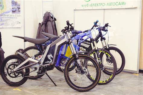 Electric Bike Modern Technology and Environmental Protection on the Streets of the City Sale ...